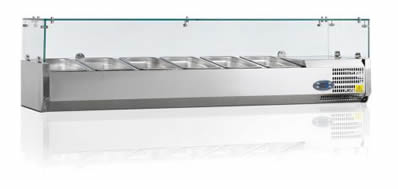 Tefcold vk33-160 topping shelf